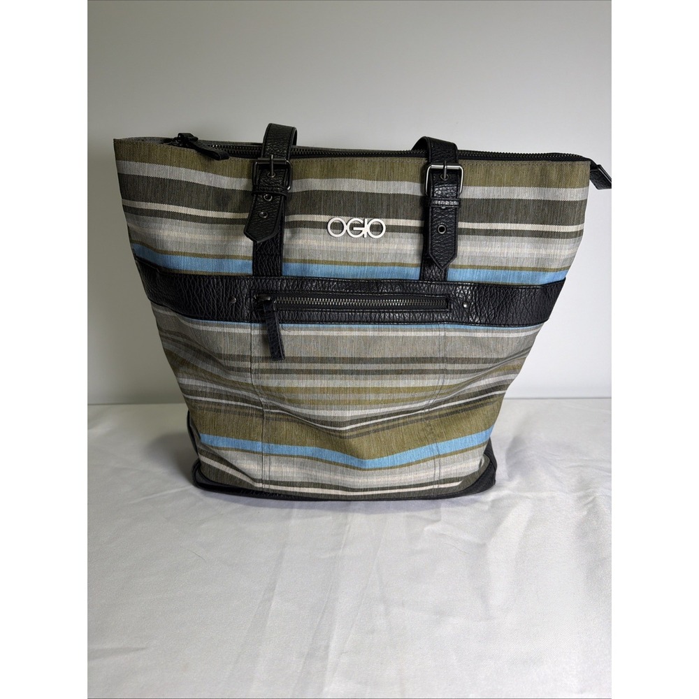 OGIO Tote Olivia Sedona Striped Laptop Bag Padded